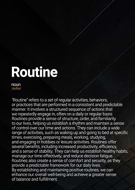 Routine