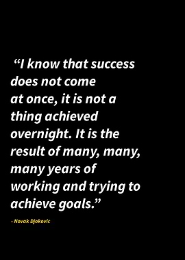 Novak Djokovic quote