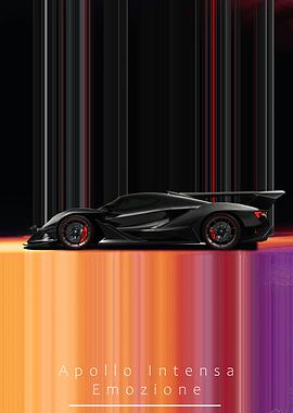 Apollo IE Race Car Poster