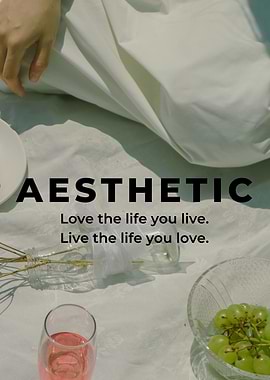 Aesthetic Picnic Poster