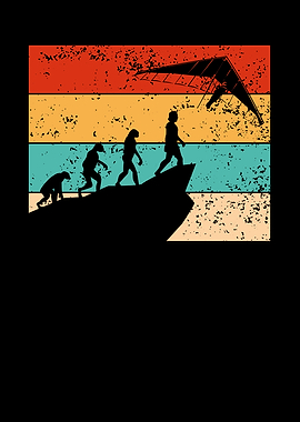 Retro hang gliding evoluti