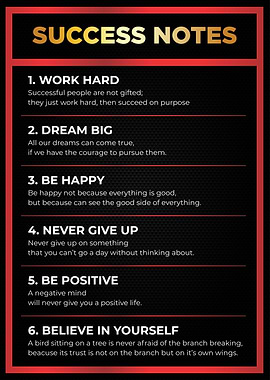 success notes