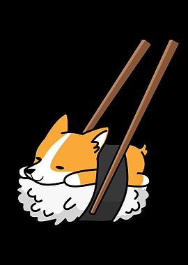 Corgi Nigiri Sushi