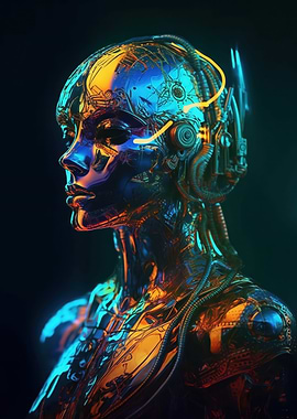 Woman Scifi Metropolis