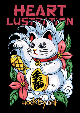 Maneki Neko Japanese Doll