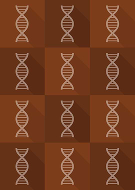 DNA Science Icons Pop Art