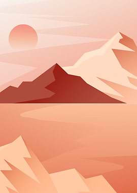 Nature abstract wall art