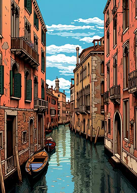Venise Italy canals