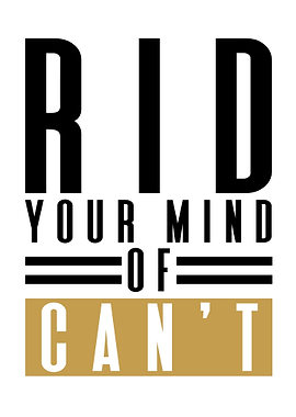 Ride your mind of cant