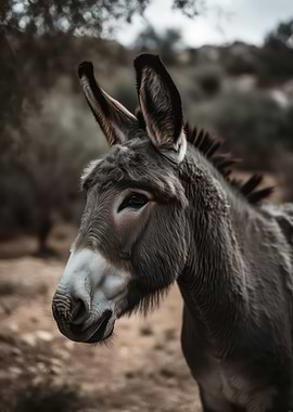 Cute Donkey