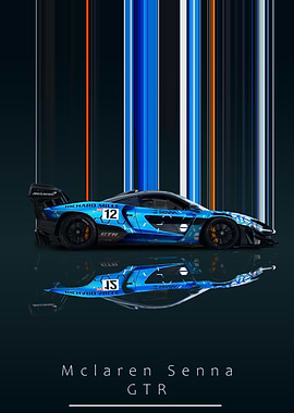 Mclaren Senna GTR Race Car
