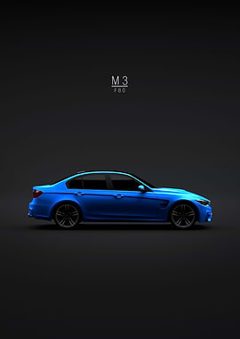 2015 BMW M3 F80 Sedan Blue
