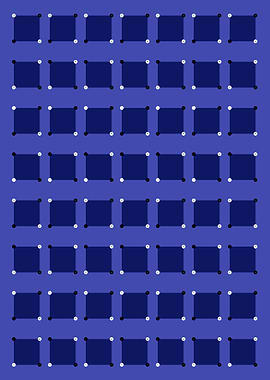 Blue Rectangular Illusion