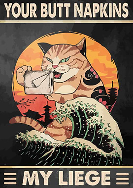 Your Butt Napkins My Liege