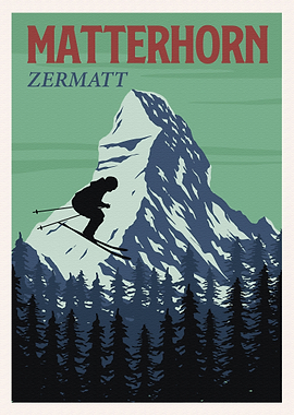 Ski jumping matterhorn