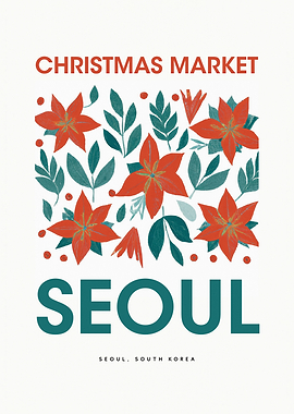 Seoul Christmas Market Art