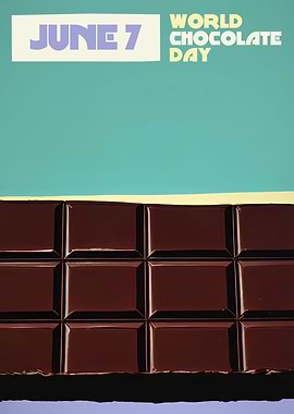 Chocolate Vintage Poster