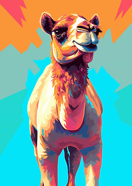 Camel Nature Animal WPAP