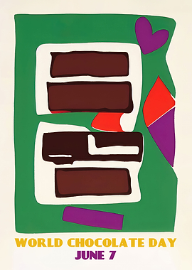 Vintage Chocolate Poster