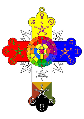 Rosy Cross Rose Croix