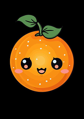 Orange kawaii
