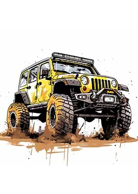 Road car illustration