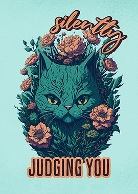 Cat Silently Judging You