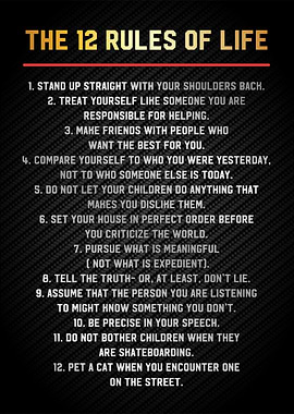the 12 rules of life
