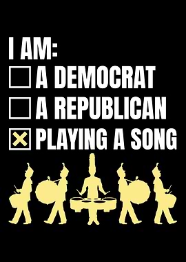 Marching Band Drummer