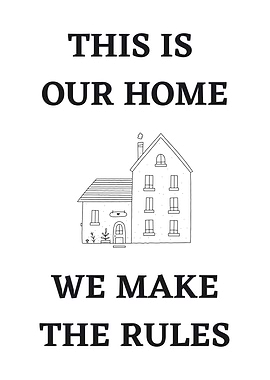 We make the rules Poster