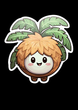 Coconut kawaii
