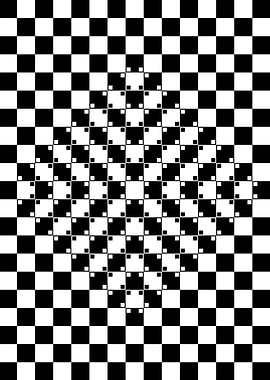 Square Hypnotic Illusion