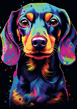 Dachshund Illustration