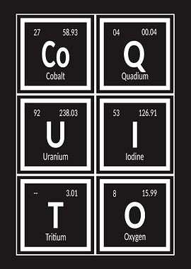 Coquito Periodic Table