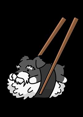 Schnauzer Nigiri Sushi