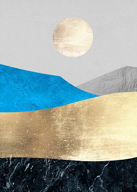 Minimalist mountains 3