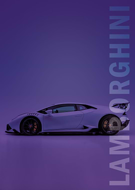 Lamborghini Huracan Poster