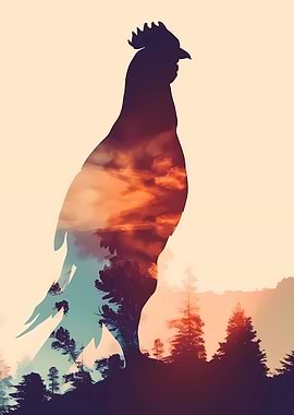 Chicken Silhouette