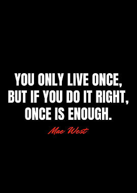 Mae West Quotes
