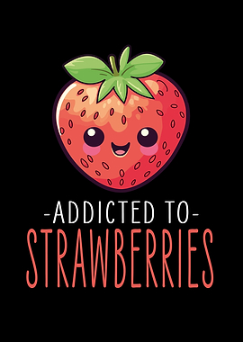 Strawberries Kawaii