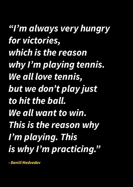 Daniil Medvedev quotes