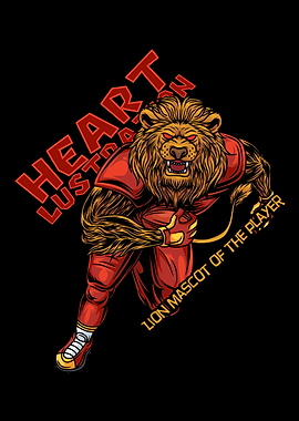 Lion Football Text