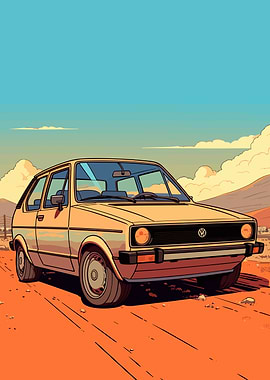 Volkswagen Car Minimalist