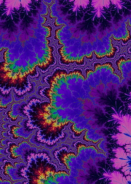 Trippy Groovy Fractal Art