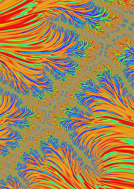 Colorful Funky Fractal Art