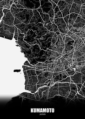 Kumamoto Japan Map