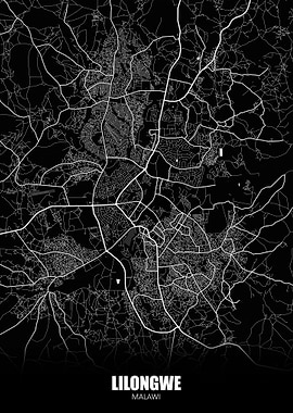 Lilongwe Malawi Map