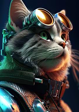 cyber cat