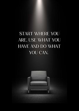 start where you are