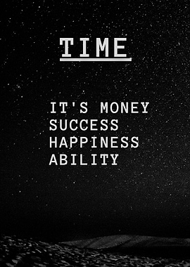 time its money